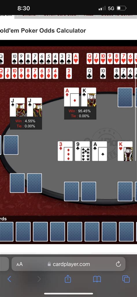 cardplayer odds